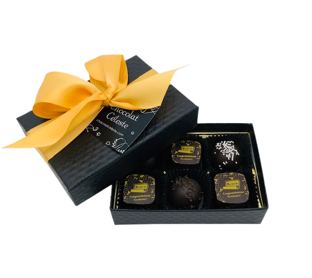 6 Piece Graduation Chocolates